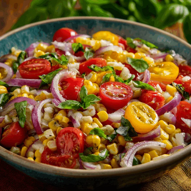 Fresh Corn and Tomato Salad