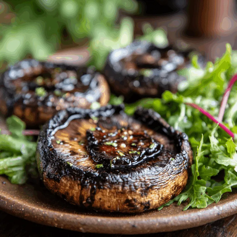 Grilled Portobello Mushrooms