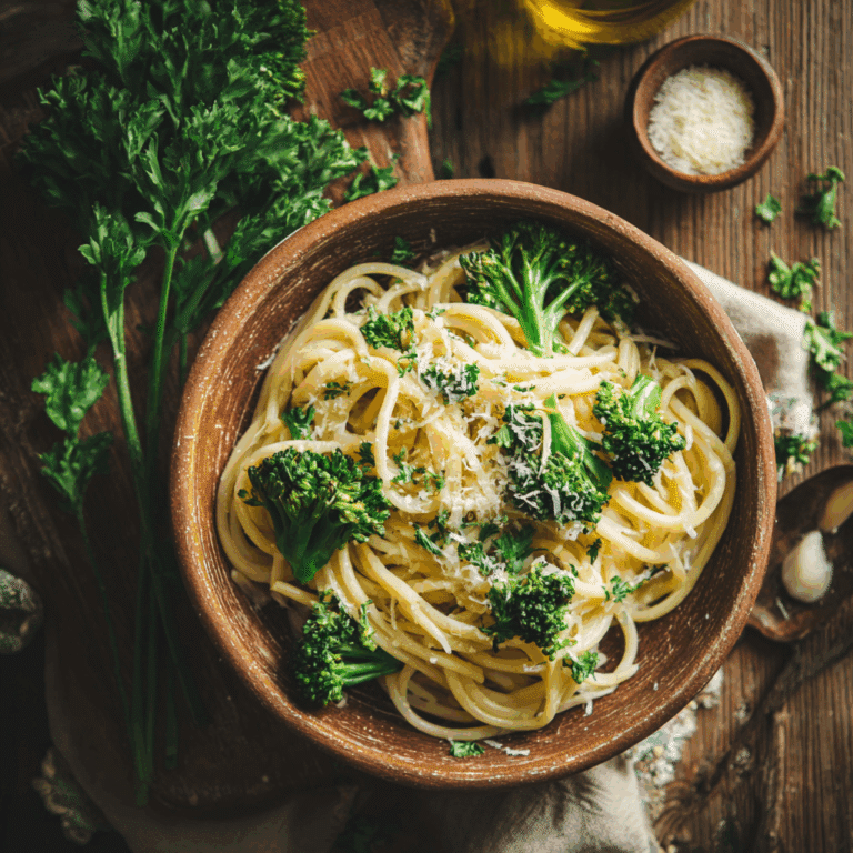 Easy Healthy Broccoli Pasta