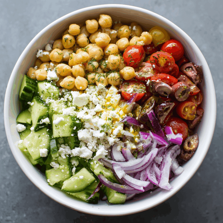 Greek Chickpea Salad