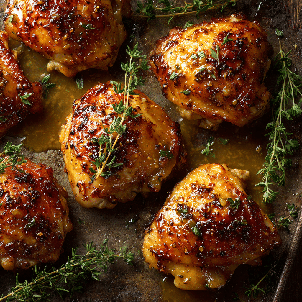 Easy Baked Honey Dijon Chicken
