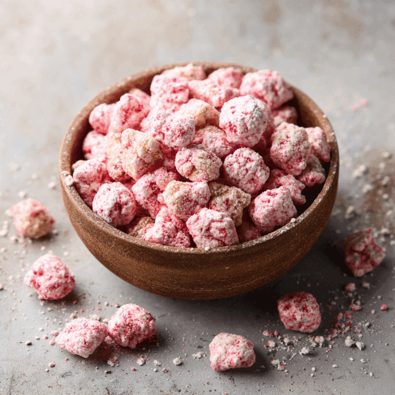 Strawberry Shortcake Puppy Chow