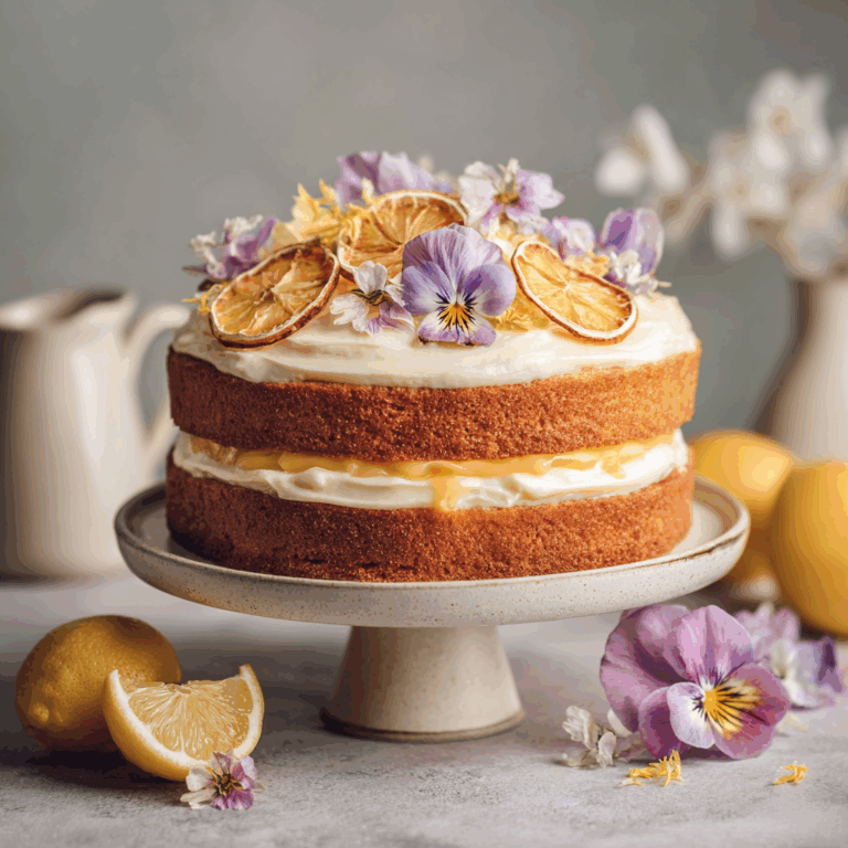 Lemon Layered Cake