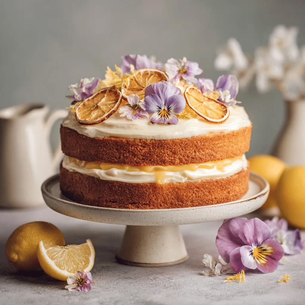 Lemon Layered Cake