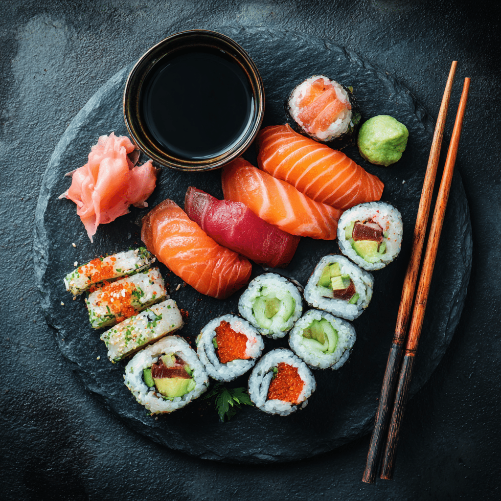 Japanese Sushi Rolls