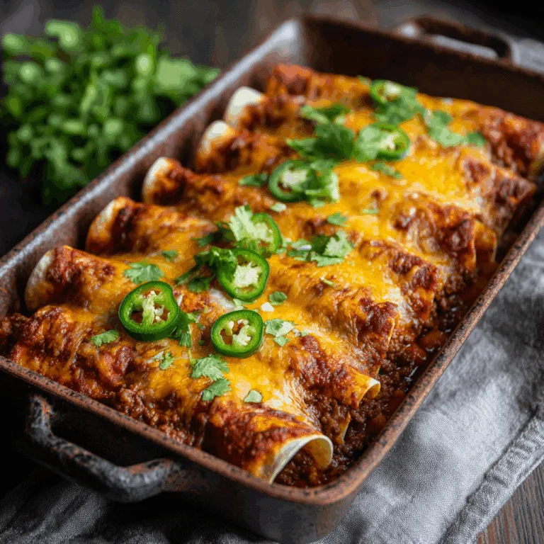 Beef Enchiladas