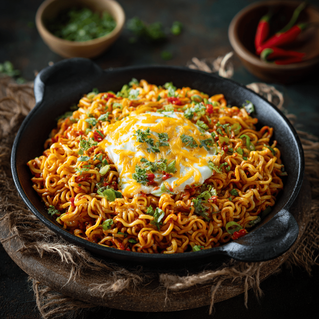 Cheese Schezwan Maggi – Masala Maggi