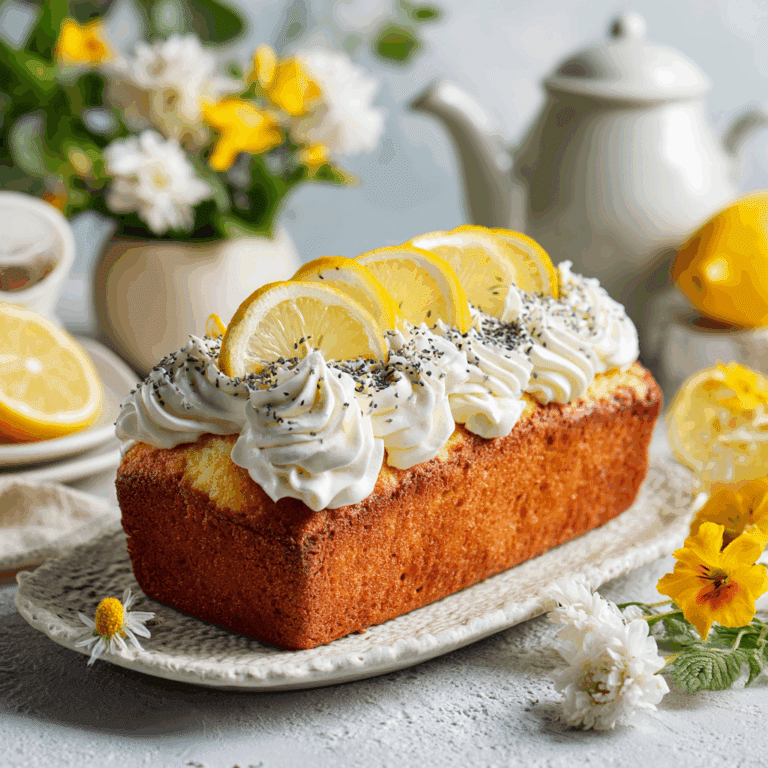 Lemon Poppy Seed Cake