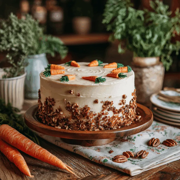 Carrot Birthday Cake