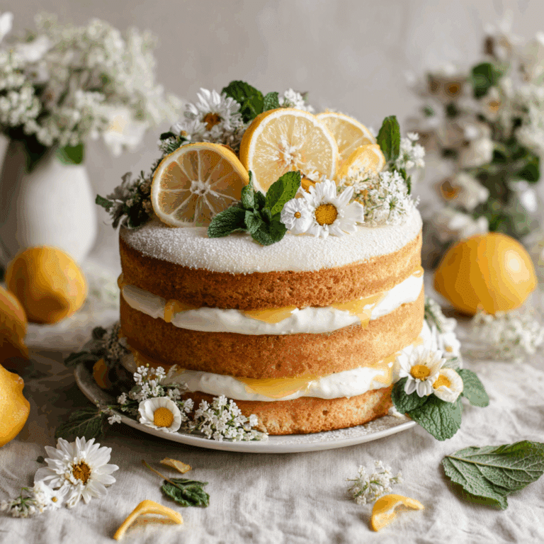 Lemon Layered Cake