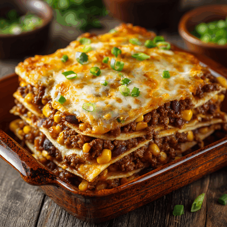 Tex‑Mex Casserole