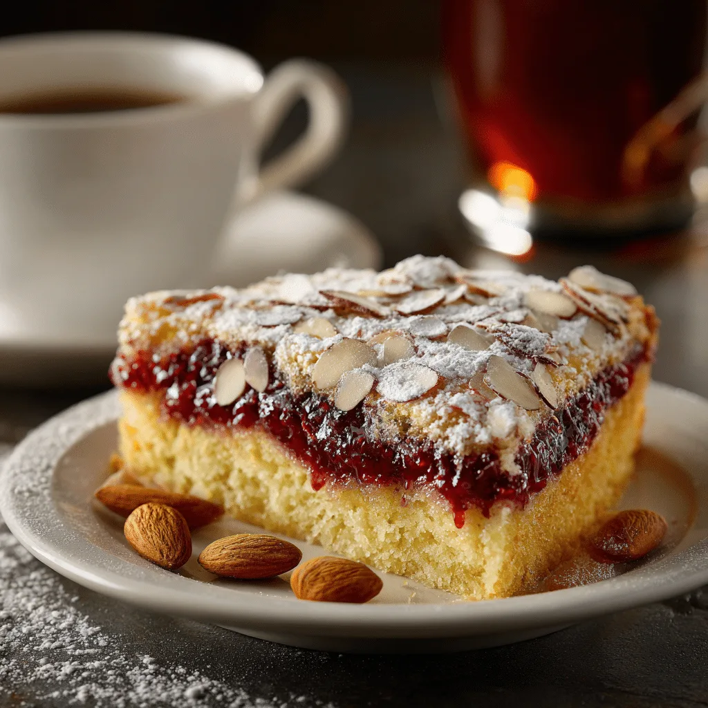 Raspberry Almond Cake