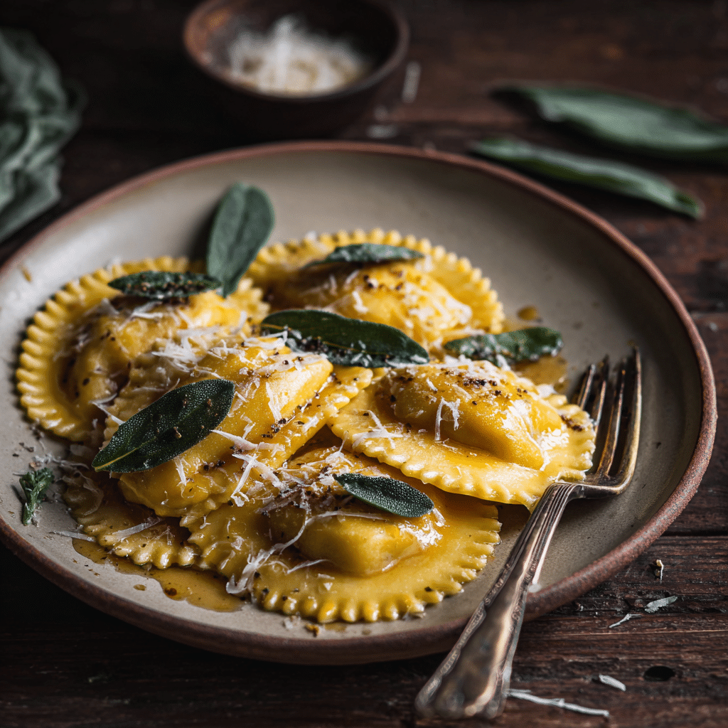 Butternut Squash Ravioli