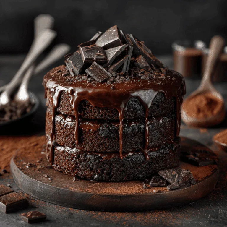 Chocolate Fudge Cake