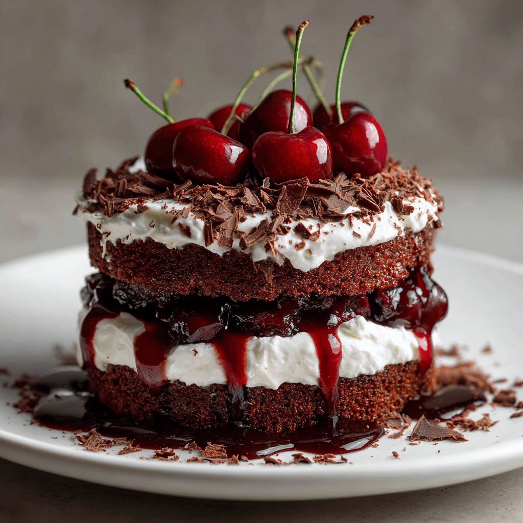 Black Forest Cherry Cake