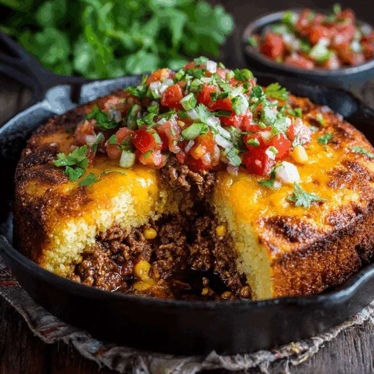 Cornbread Taco Bake
