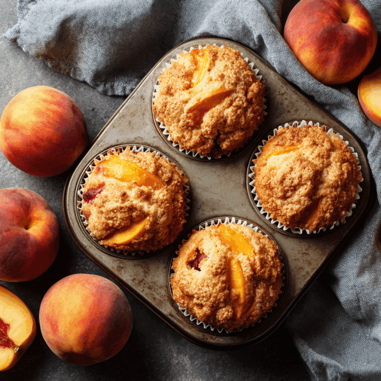 Peach Muffins