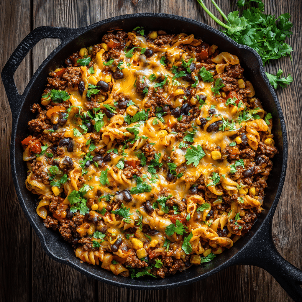 Beef Taco Skillet