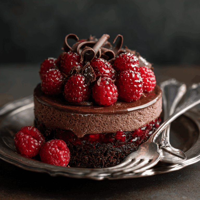 Chocolate Raspberry Cake