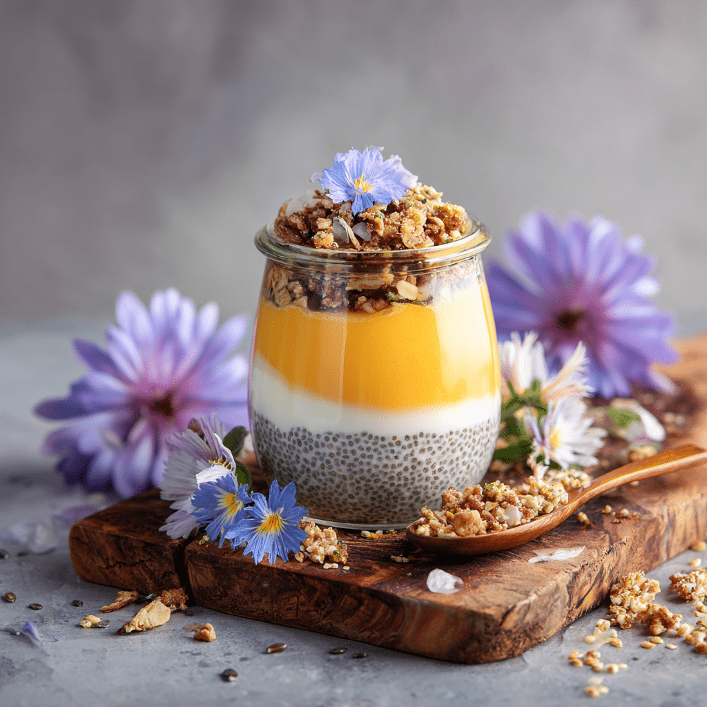 Peach Yogurt Parfait