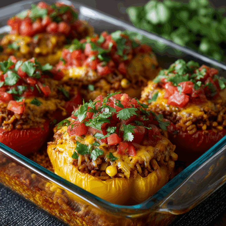 Tex-Mex Stuffed Peppers