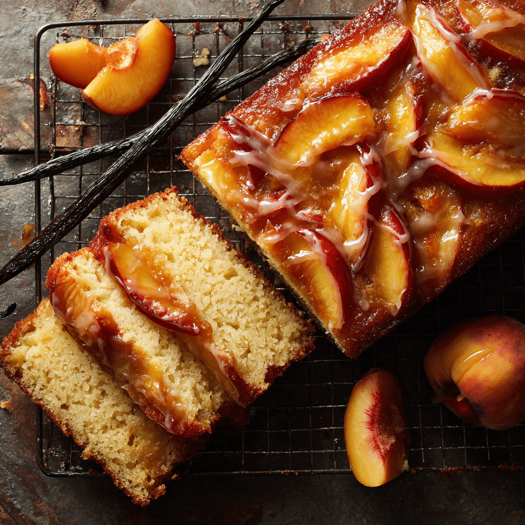 Peach Upside-Down Cake