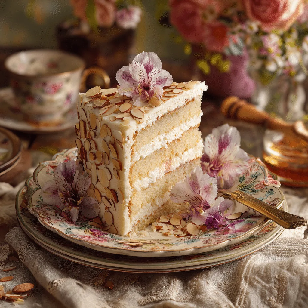 Almond Layer Cake