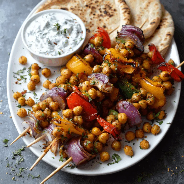 Chickpea Souvlaki