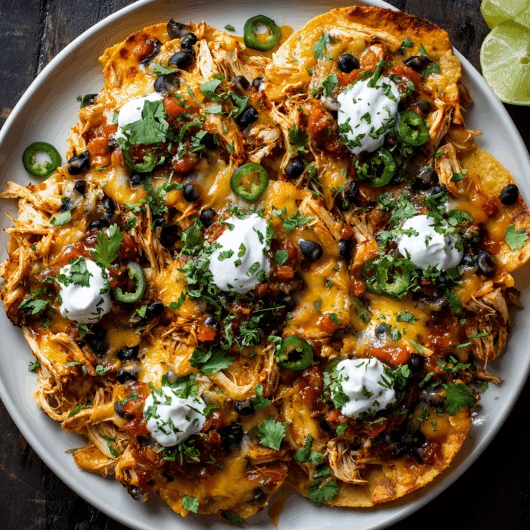 Chicken Nachos