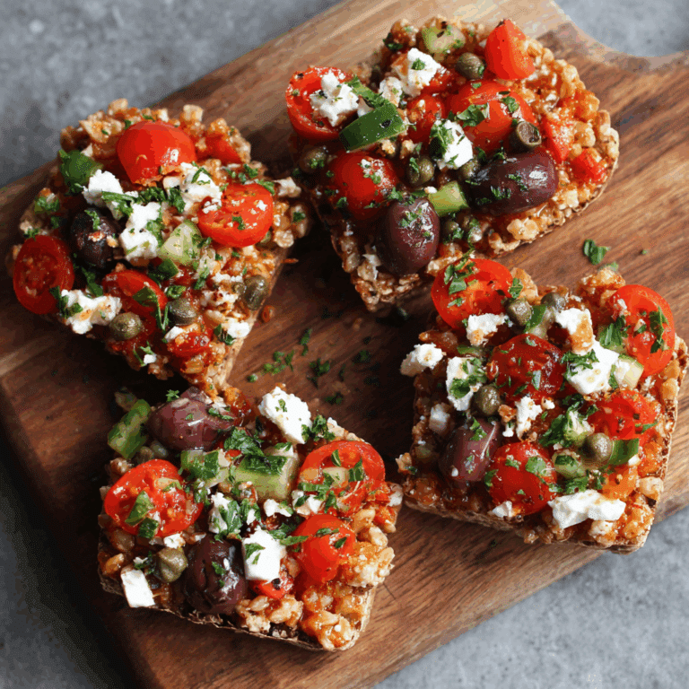 Cretan Dakos Salad