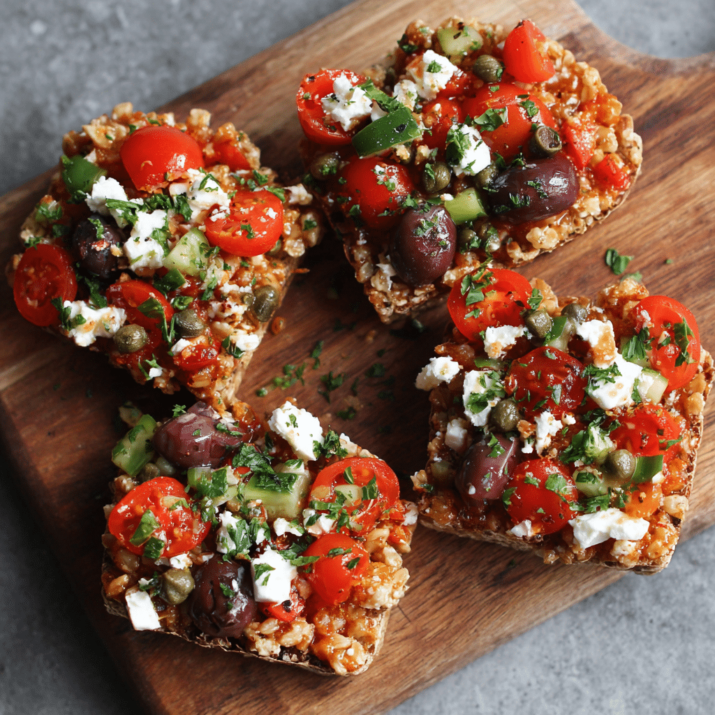 Cretan Dakos Salad