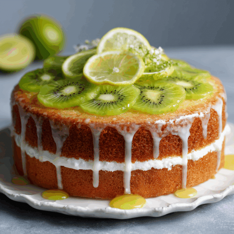 Kiwi Lime Cake
