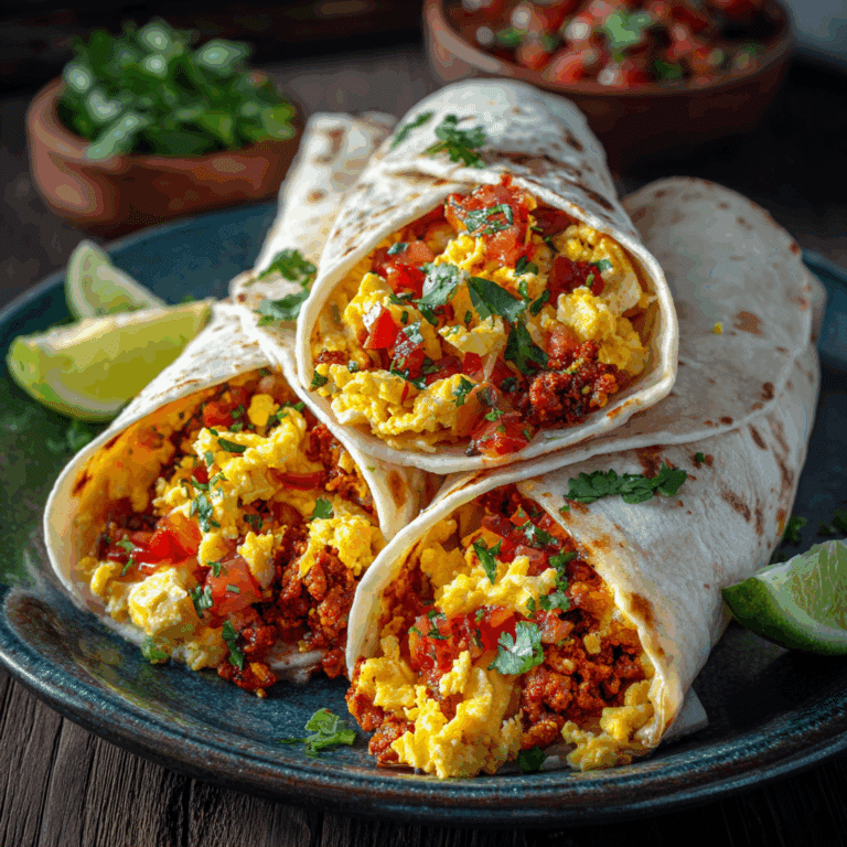 Chorizo Breakfast Tacos