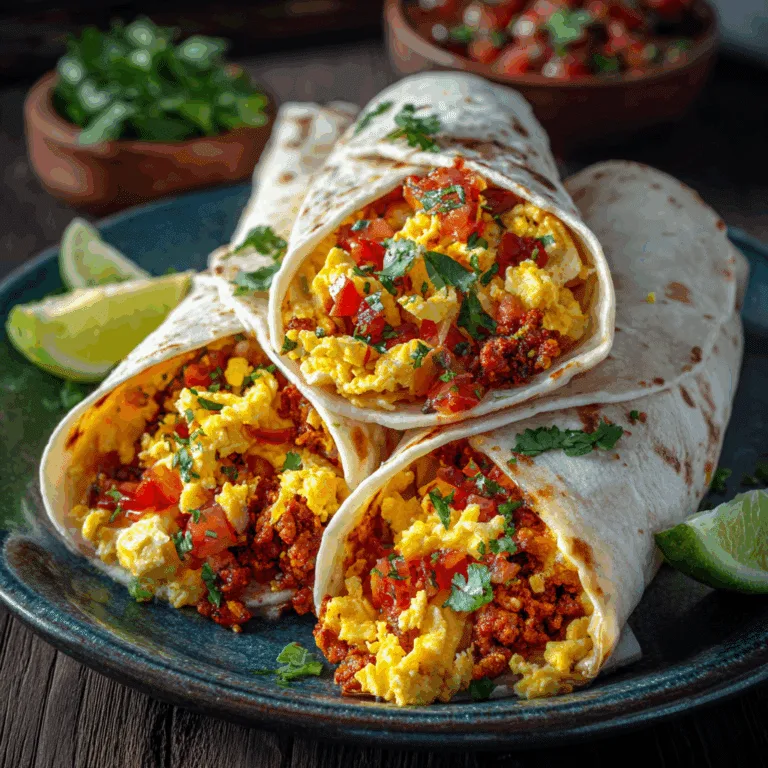 Chorizo Breakfast Tacos