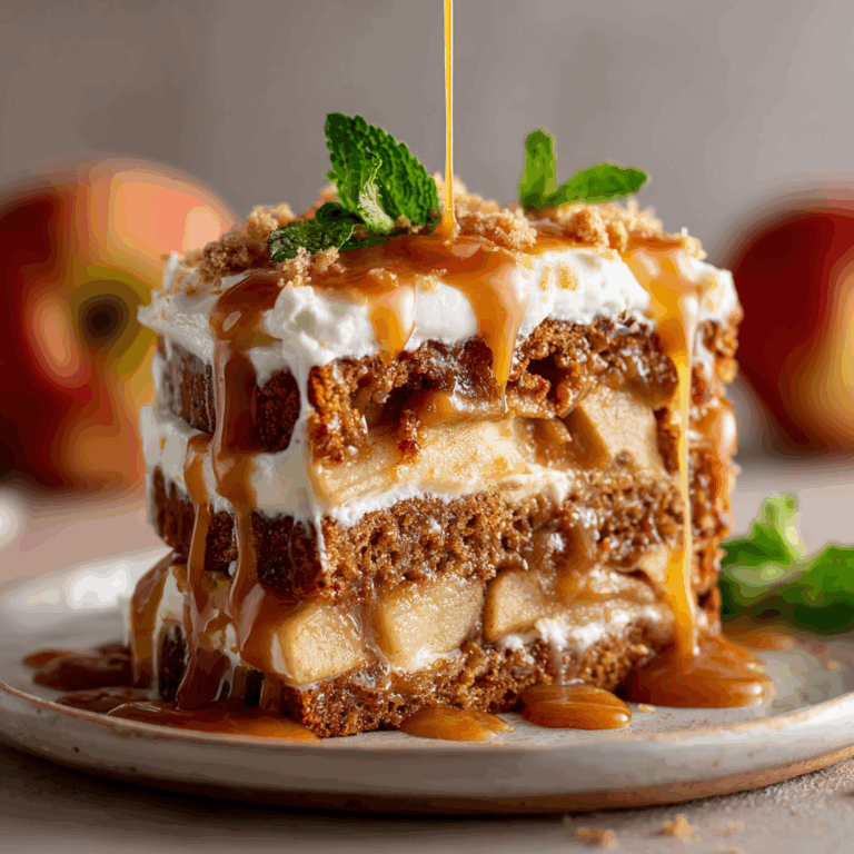 Caramel Apple Cake