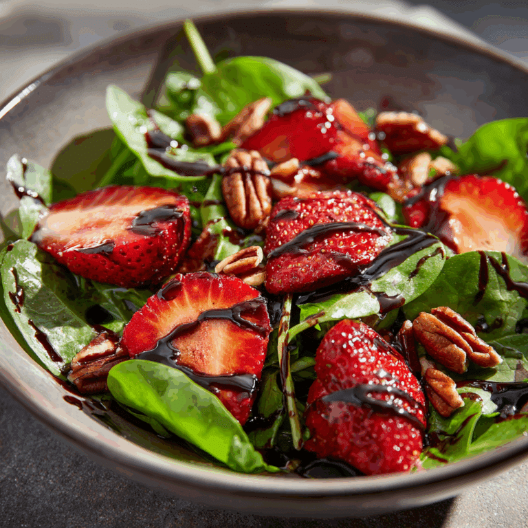 Balsamic Strawberry Salad