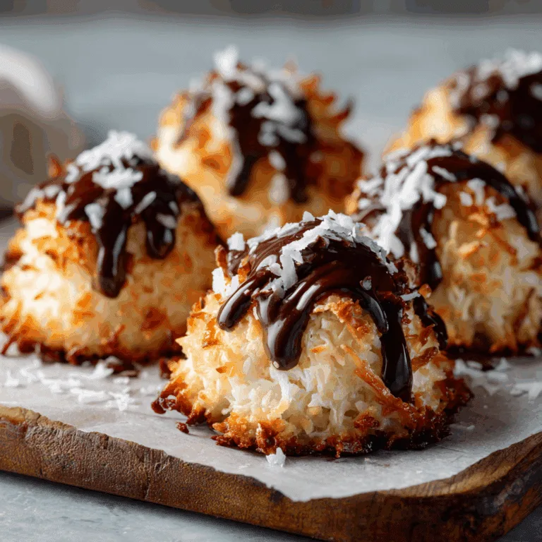 Coconut Macaroons with Condensed Milk
