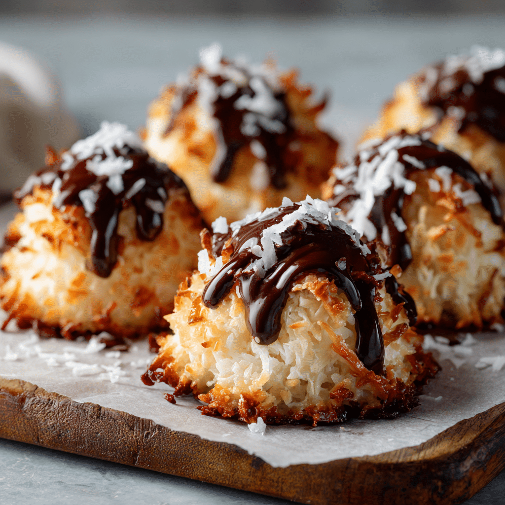 Coconut Macaroons with Condensed Milk