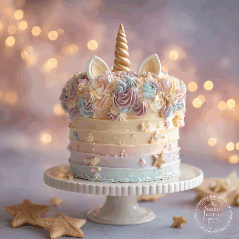 Unicorn Pastel Cake