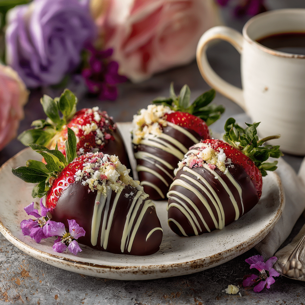Chocolate-Dipped Strawberries