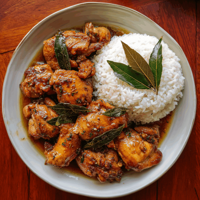Filipino Adobo Without Soy Sauce