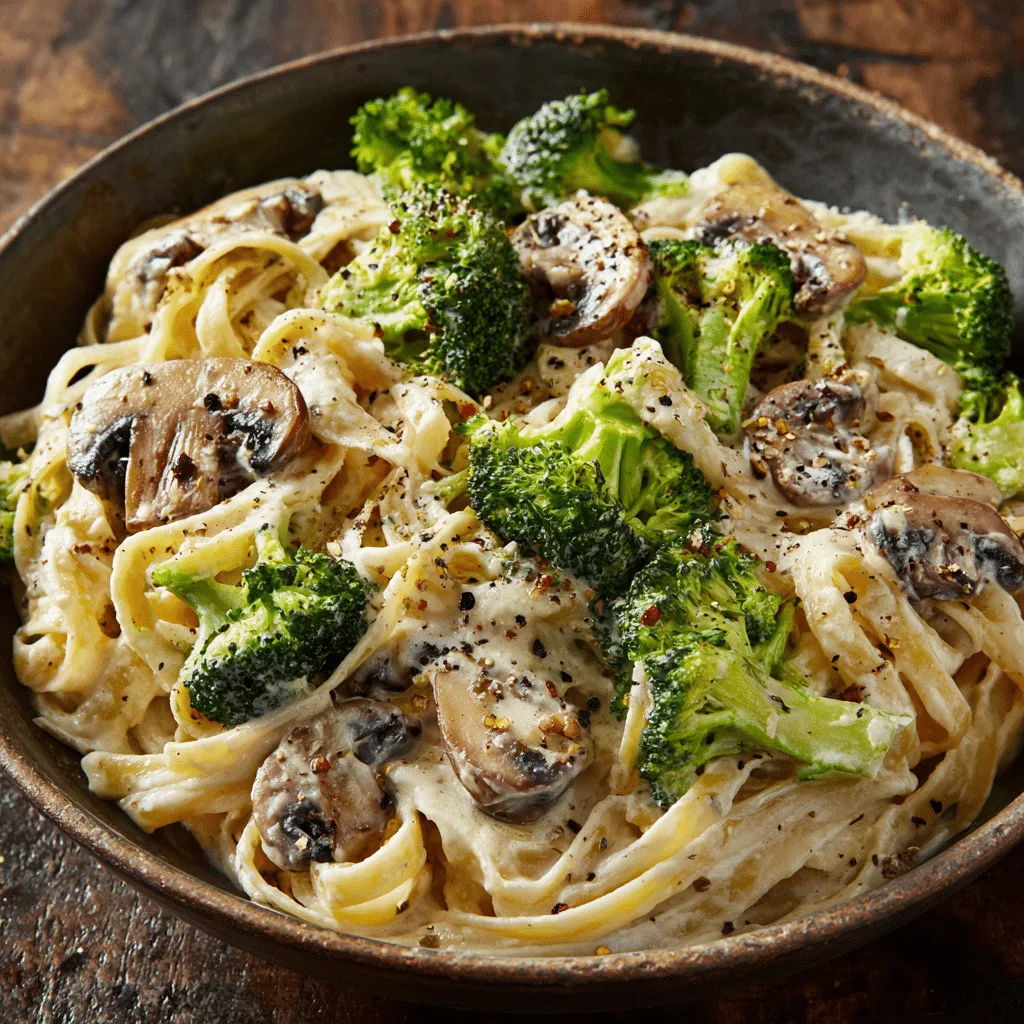 Vegan Alfredo Pasta