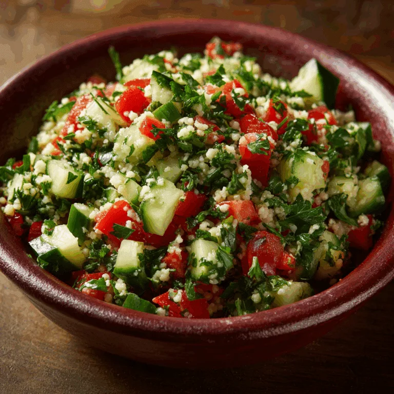 Lebanese Tabbouleh
