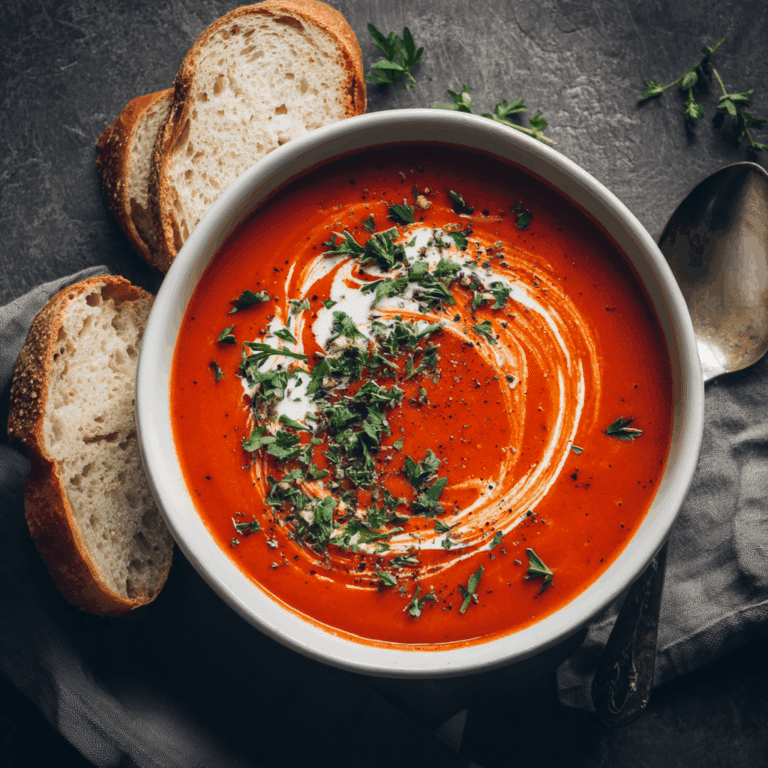 Roasted Red Pepper Soup