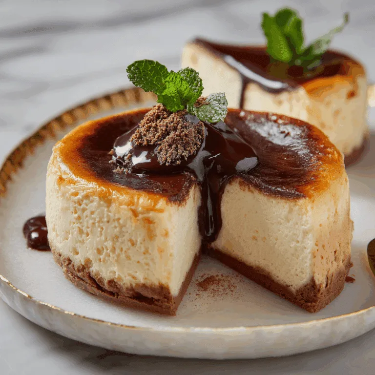 Japanese-Style Chocolate Cheesecake