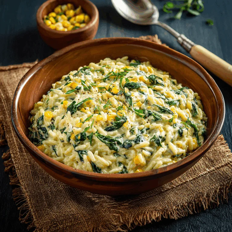 Creamy Spinach-Corn Maggi
