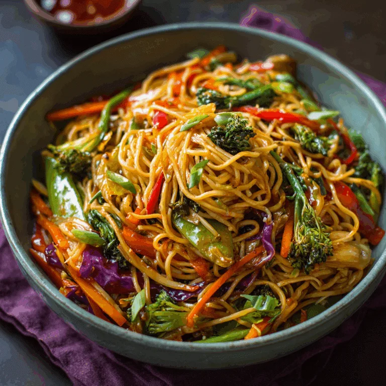Sweet & Sour Veggie Maggi