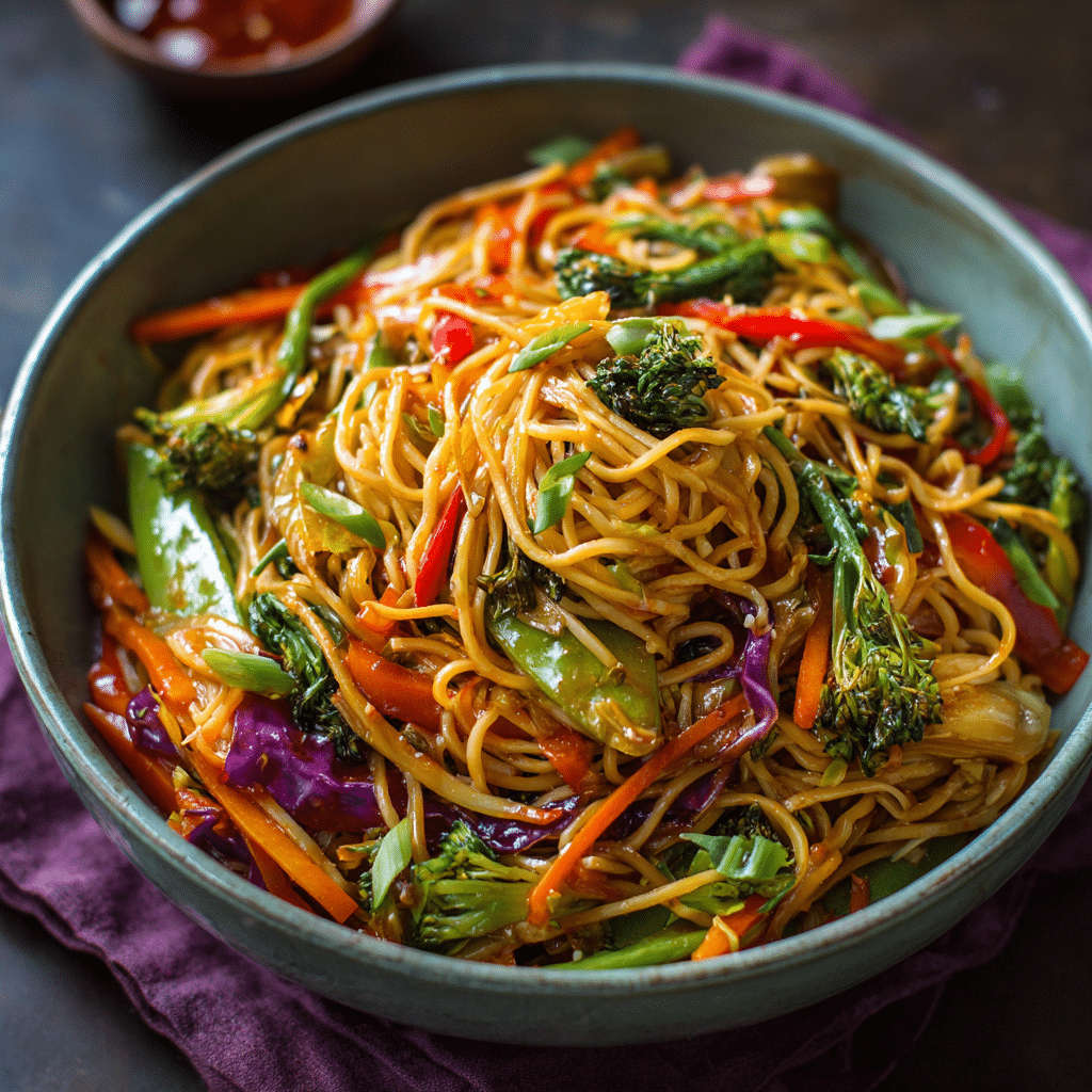 Sweet & Sour Veggie Maggi