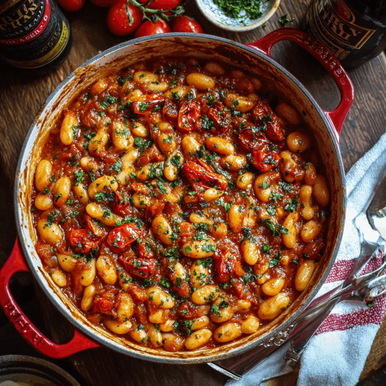 Greek Gigantes Beans (Gigantes Plaki)