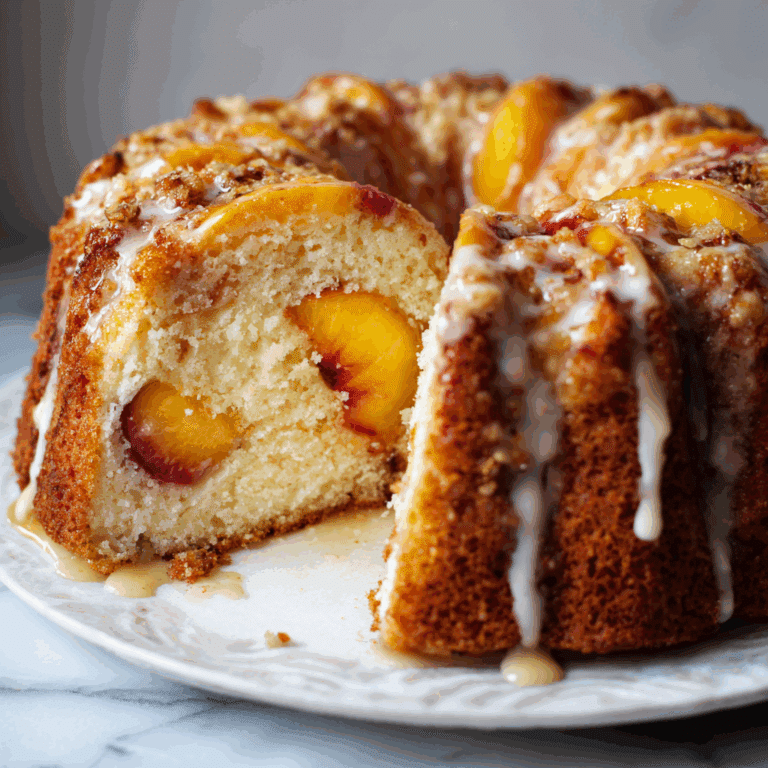 Peach Yogurt Cake